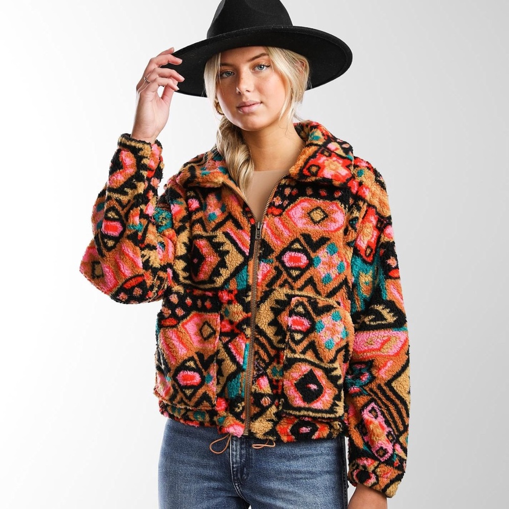 NWOT Billabong Always Cozy 2 Fleece Jacket XS
